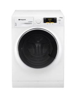 Hotpoint Ultima S-Line Rpd1165Dd 11Kg Load, 1600 Spin Ultima Washing Machine - Polar White